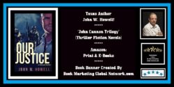 Book Banner For Our Justice by John W. Howell