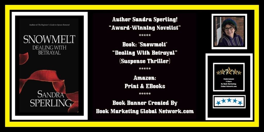 Book Banner For 'Snowmelt' by Sandra Sperling