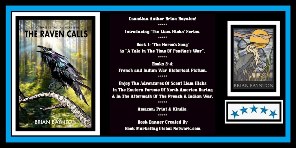 Book Banner For The Raven Calls by Brian Baynton