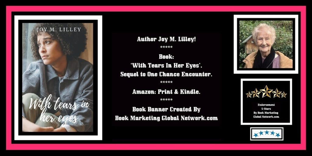 Book Banner For With Tears In Her Eyes by Joy M. Lilley