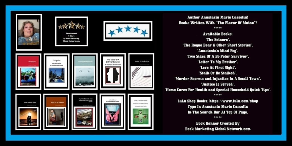 Book Banner For Author Anastasia Marie Cassella