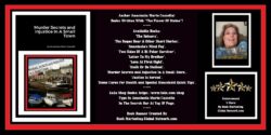 Book Banner For Murder Secrets and Injustice In A Small Town by Anastasia Marie Cassella