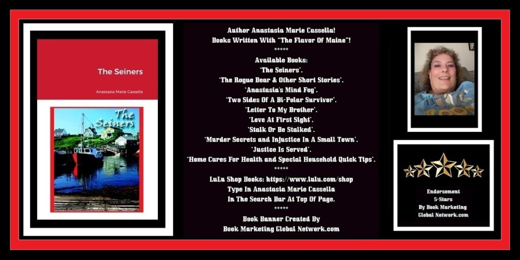 Book Banner For The Seiners by Anastasia Marie Cassella