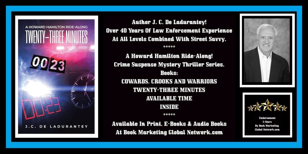 Book Banner For TWENTY-THREE MINUTES by J.C. De Ladurantey