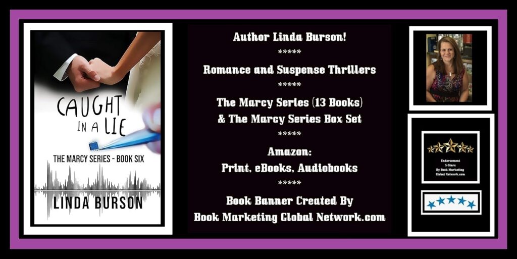 Book Banner For 'Caught In A Lie' by Linda Burson