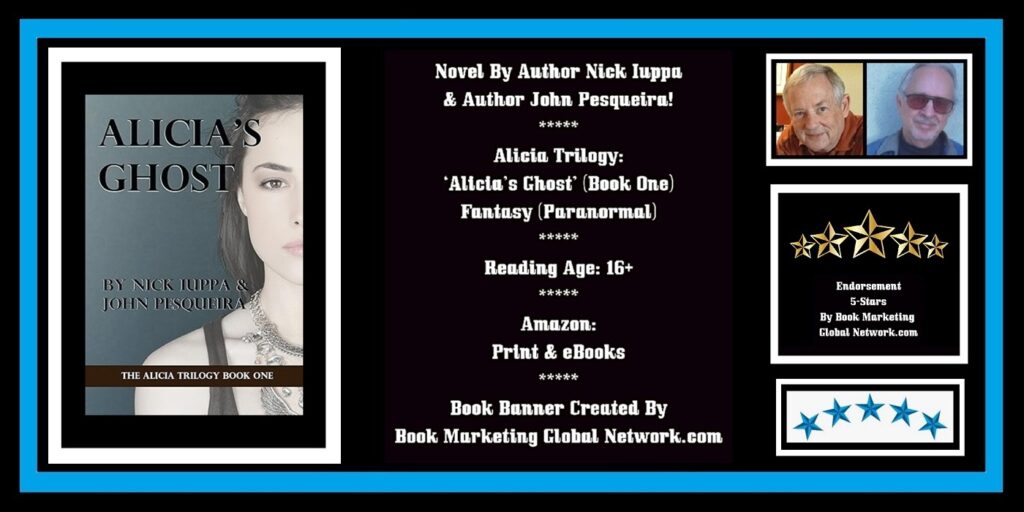 Book Banner For 'Alicia’s Ghost' by Nick Iuppa and John Pesqueira