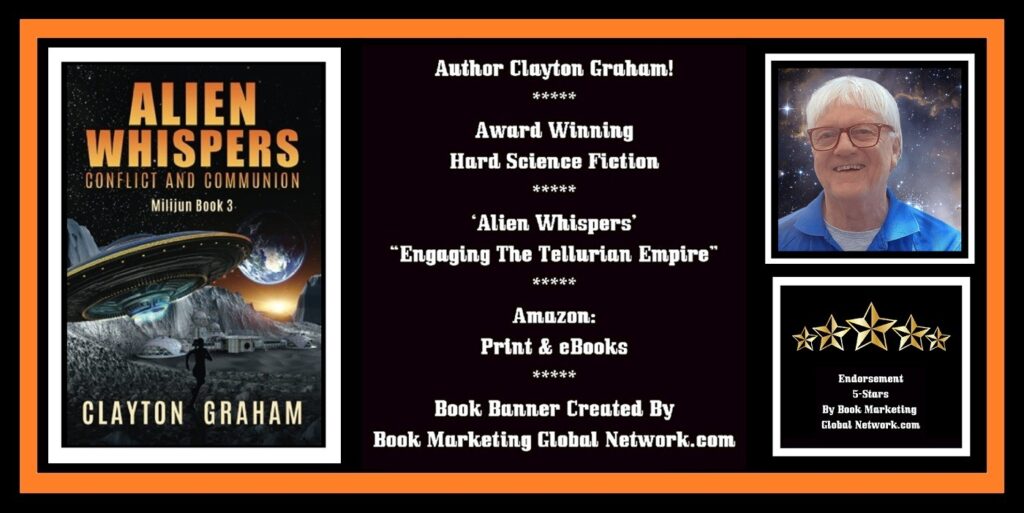 Book Banner For 'Alien Whispers' by Clayton Graham