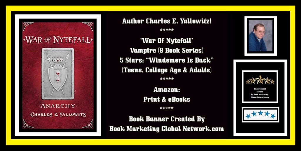 Book Banner For 'Anarchy' (War Of Nytefall) by Charles E. Yallowitz