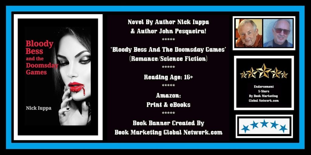 Book Banner For 'Bloody Bess And The Doomsday Games' by Nick Iuppa