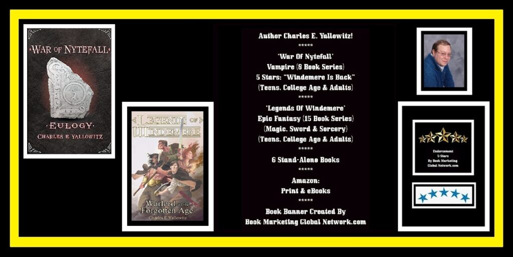 Book Banner For Author Charles E. Yallowitz