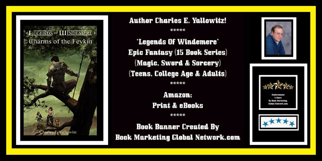 Book Banner For 'Charms Of The Feykin' by Charles E. Yallowitz
