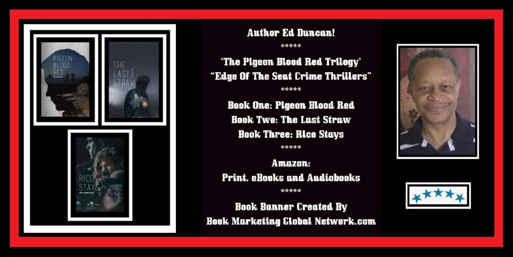 Book Banner For Author Ed Duncan