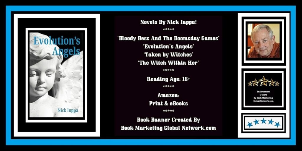 Book Banner For 'Evolution's Angels' by Nick Iuppa