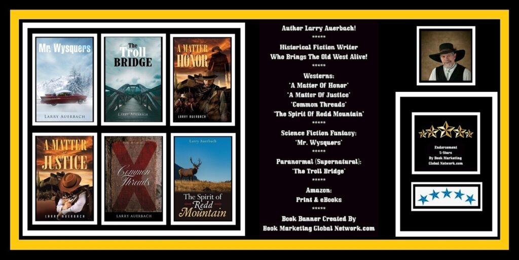 Book Banner For Author Larry Auerbach