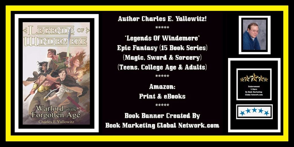 Book Banner For 'Warlord Of The Forgotten Age' by Charles E. Yallowitz