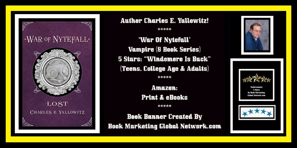 Book Banner For 'Lost' (War of Nytefall) by Charles E. Yallowitz