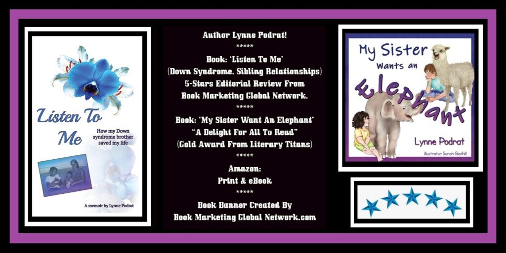 Book Banner For Author Lynne Podrat