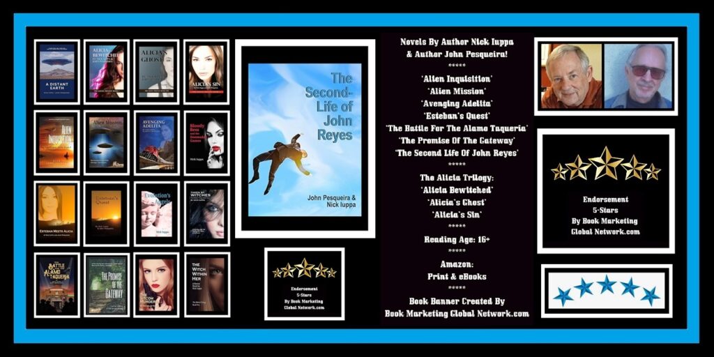 Book Banner For Author Nick Iuppa & Author John Pesqueira