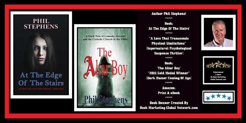 Book Banner For Author Phil Stephens.