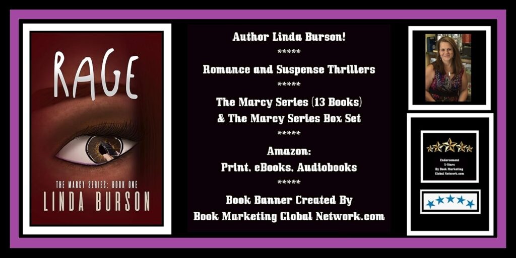 Book Banner For 'Rage' by Linda Burson