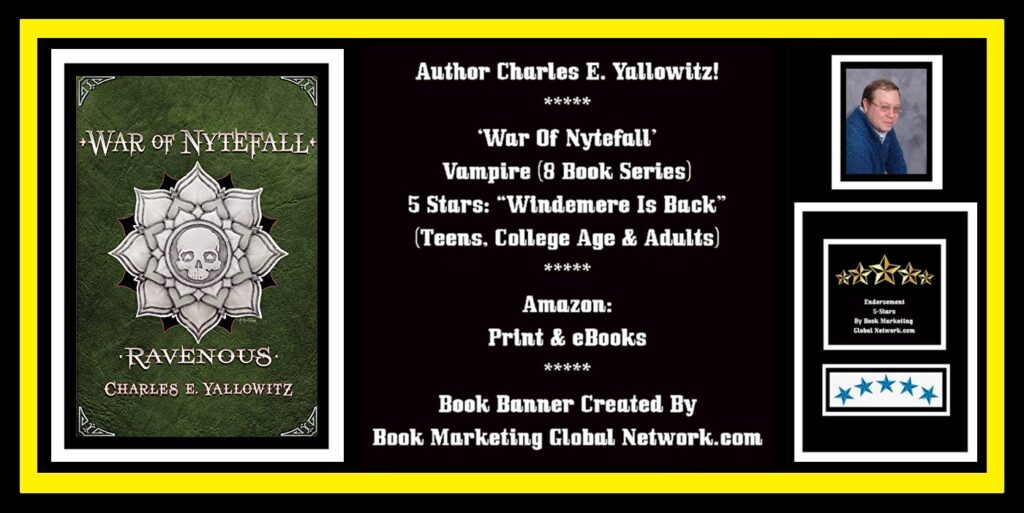 Book Banner For 'Ravenous' (War Of Nytefall) by Charles E. Yallowitz
