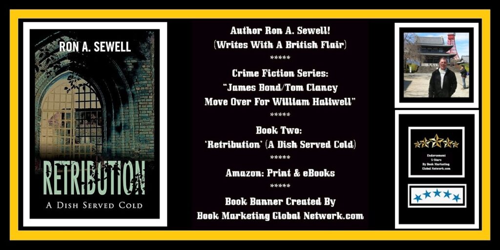 Book Banner For 'Retribution' (A Dish Served Cold) by Ron A. Sewell