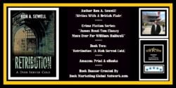 Book Banner For 'Retribution' (A Dish Served Cold) by Ron A. Sewell