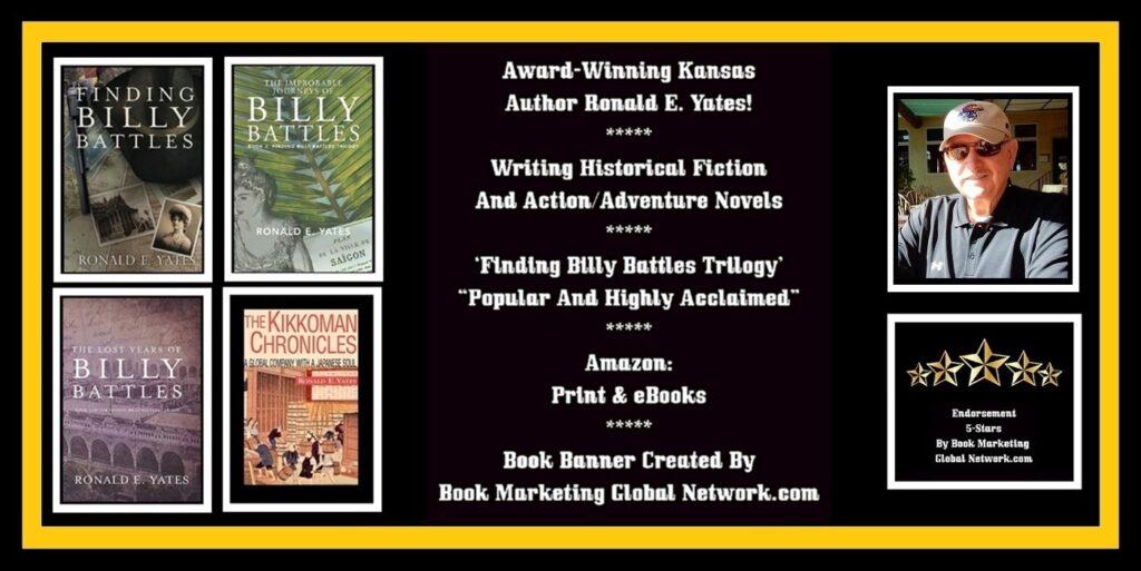 Book Banner For Author Ronald E. Yates