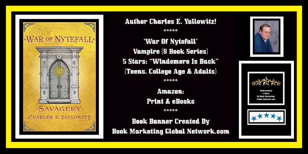 Book Banner For 'Savagery' (War Of Nytefall) by Charles E. Yallowitz
