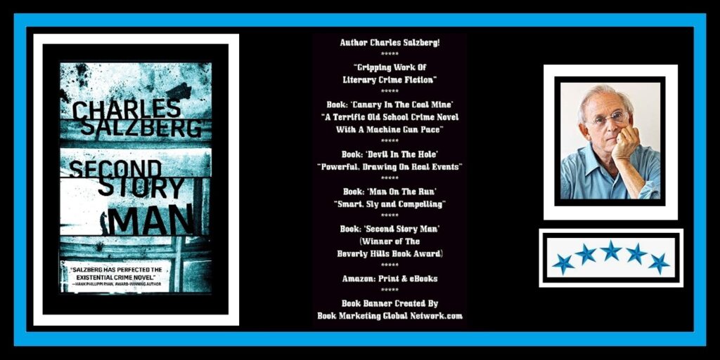 Book Banner For 'Second Story Man' by Charles Salzberg