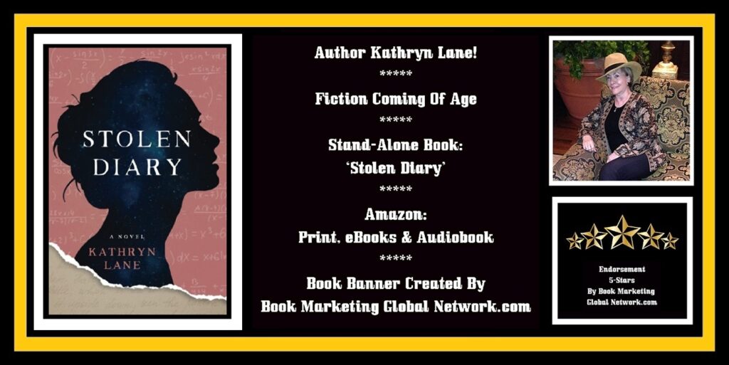 Book Banner For 'Stolen Diary' by Kathryn Lane