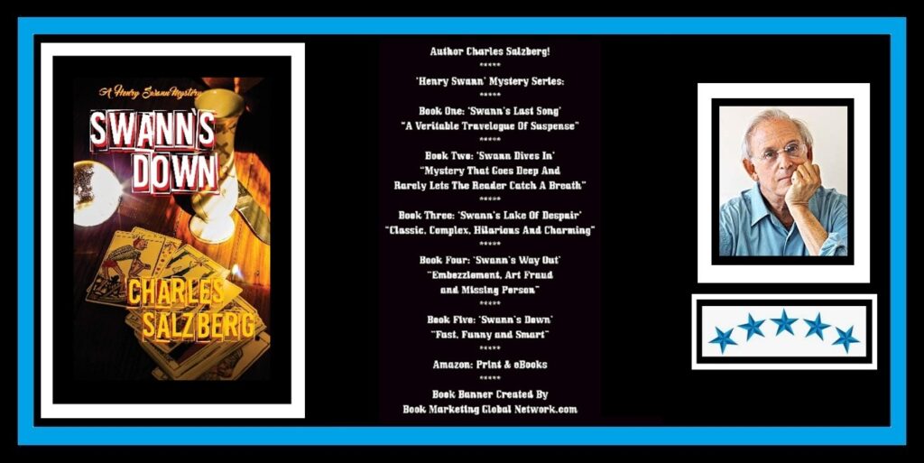 Book Banner For 'Swann’s Down' by Charles Salzberg