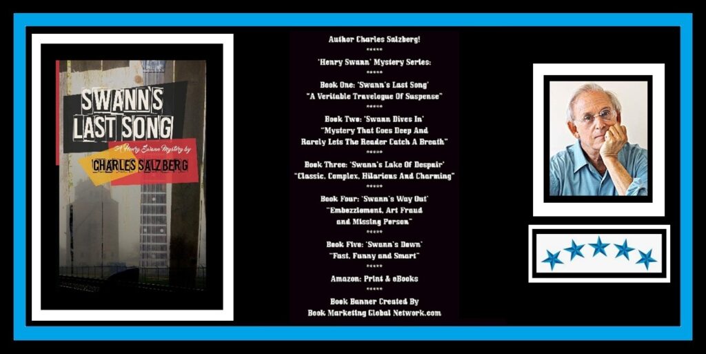 Book Banner For 'Swann’s Last Song' by Charles Salzberg