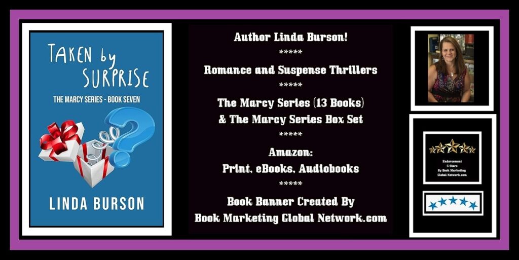 Book Banner For 'Taken By Surprise' by Linda Burson