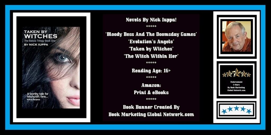 Book Banner For 'Taken By Witches' by Nick Iuppa