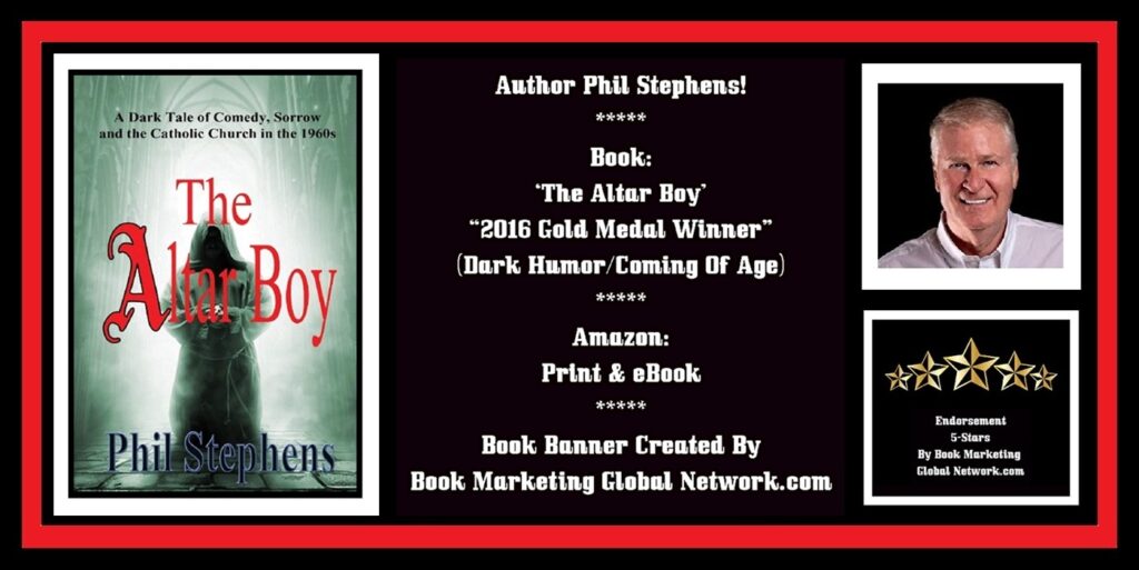 Book Banner For 'The Altar Boy' by Phil Stephens