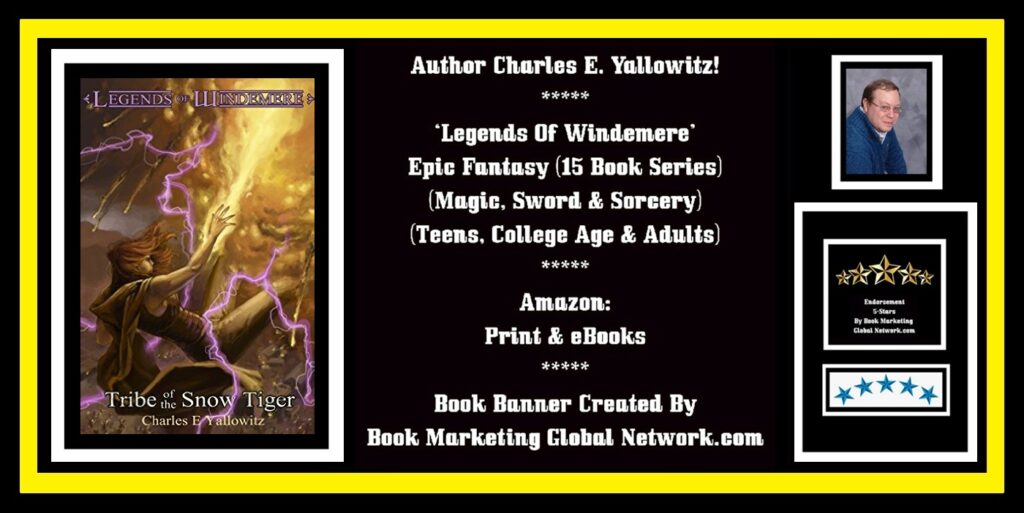 Book Banner For 'Tribe Of The Snow Tiger' by Charles E. Yallowitz