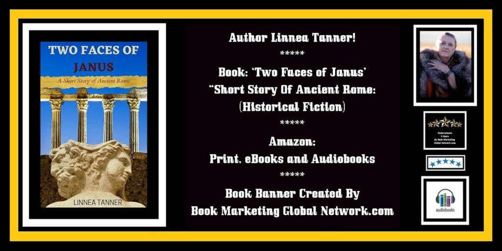 Book Banner For 'Two Faces Of Janus' by Linnea Tanner