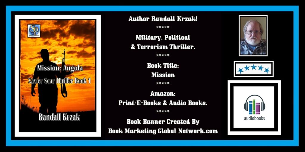 Book Banner For 'Mission: Angola' by Randall Krzak