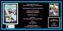 Book Banner For 'The Monster Bones Of St. Frederick Island' (Book Three) by Linda Maria Frank and JoAnn Vergona Krapp