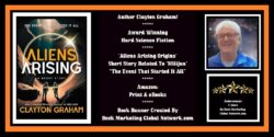 Book Banner For 'Aliens Arising' (Origins Short Story) by Clayton Graham