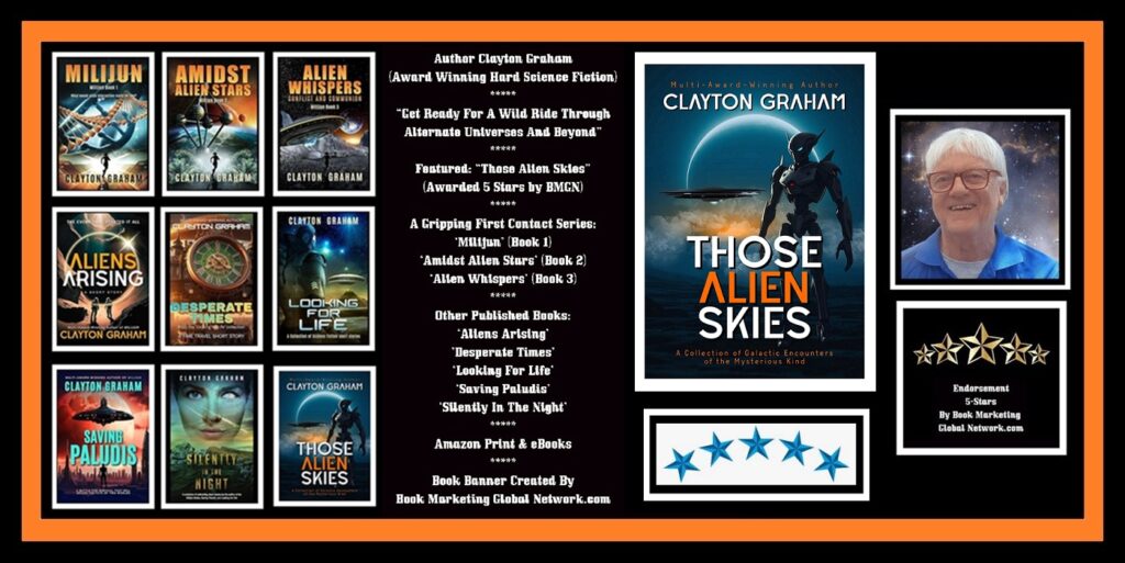Book Banner For Author Clayton Graham