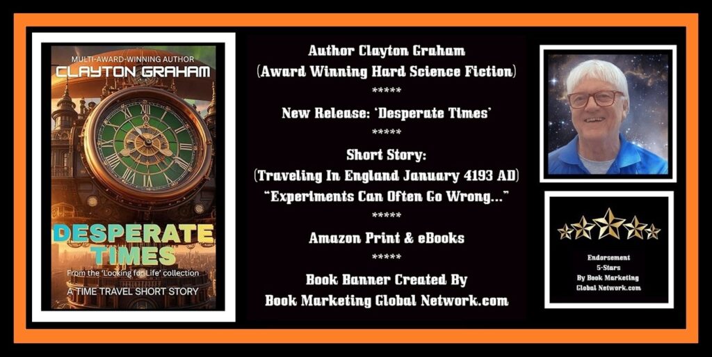 Book Banner For 'Desperate Times' by Clayton Graham