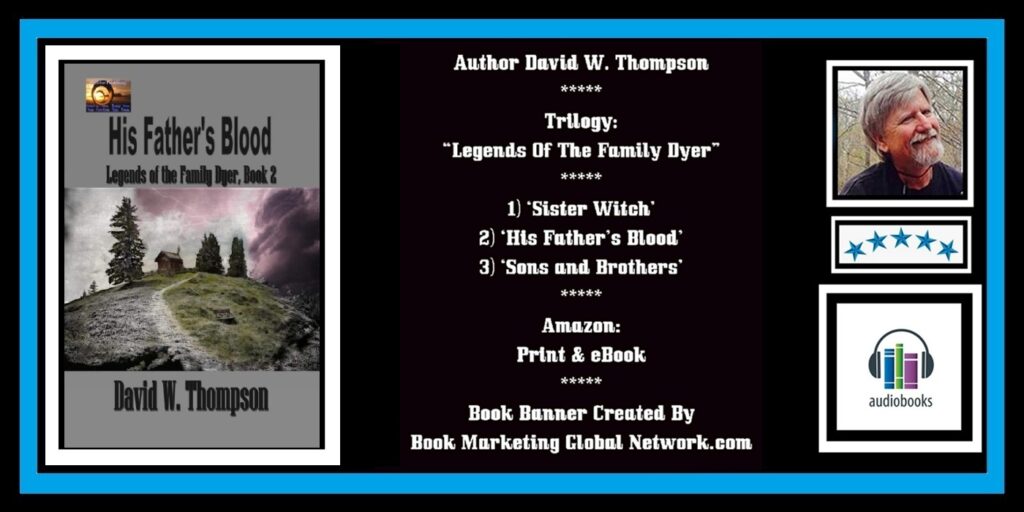 Book Banner For 'His Father’s Blood' by David W. Thompson