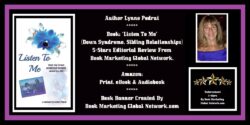 Book Banner For 'Listen To Me' (How My Down Syndrome Brother Saved My Life) by Lynne Podrat