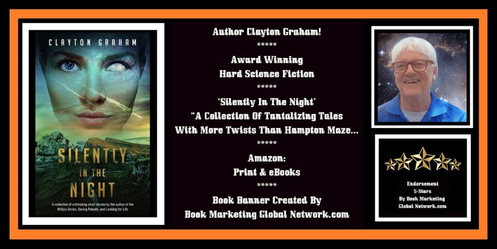 Book Banner For 'Silently In The Night' by Clayton Graham