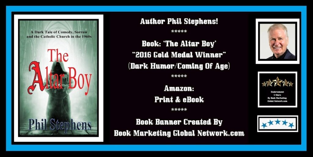 Book Banner For 'The Altar Boy' by Phil Stephens