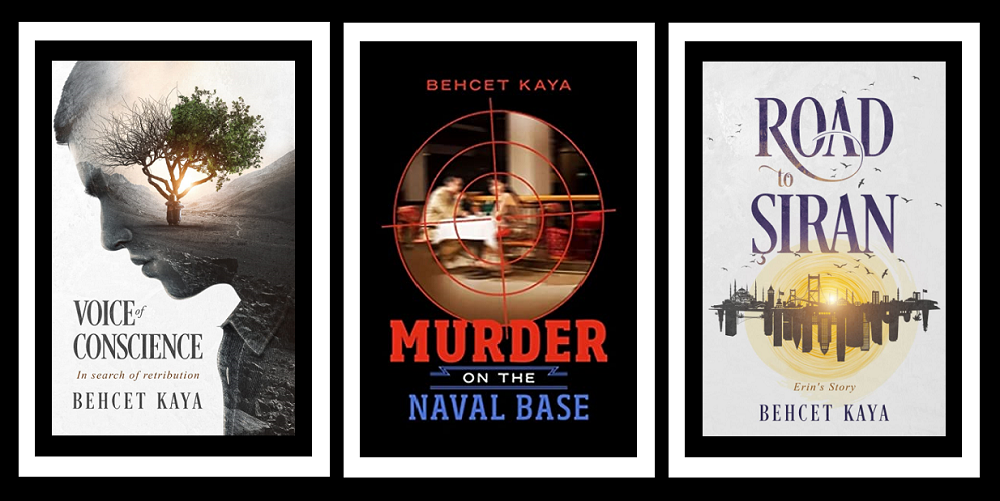 3 Book Banner For Author Behcet Kaya