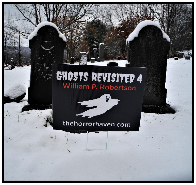 Ghost Revisited Grave Site Banner For William R. Robertson