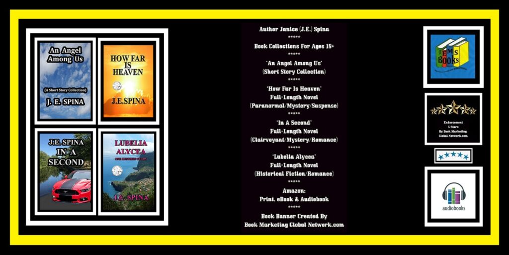 BOOK BANNER FOR BOOK COLLECTION (AGE 18 AND UP) BY JANICE SPINA